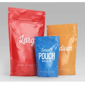 무료 스탠드 업 파우치 (도구) 식품 포장
